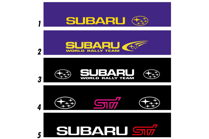 Bandeau de pare-brise - Bande Pare soleil SUBARU