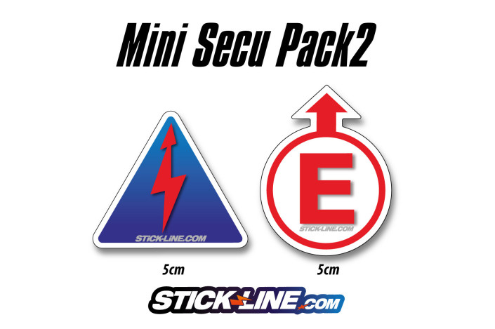 Pack stickers mini sécu  coupe-circuit - extincteur 02