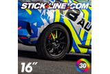 Stickers jante SPEELINE Corse type 2120 16"