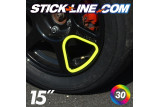 Stickers jantes SPEEDLINE type 2111 15"