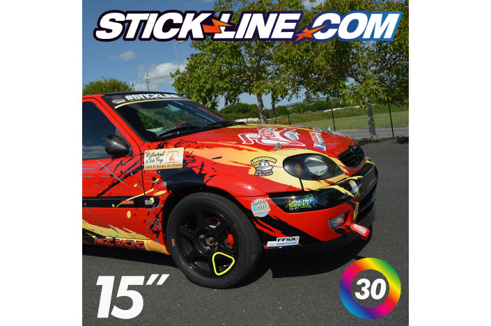 Stickers jantes SPEEDLINE type 2111 15"