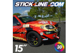 Stickers jantes SPEEDLINE type 2111 15"