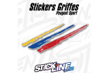 Stickers Griffes Peugeot Sport – 106 Rallye | Stick Line