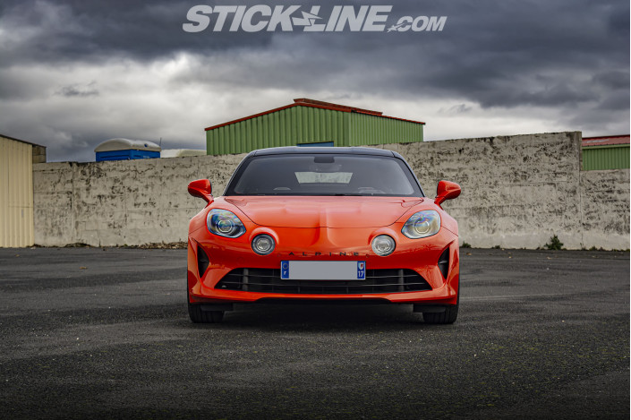 Stickers Alpine A110 – Pack 2 Stickers Latéraux Racing | Stickline