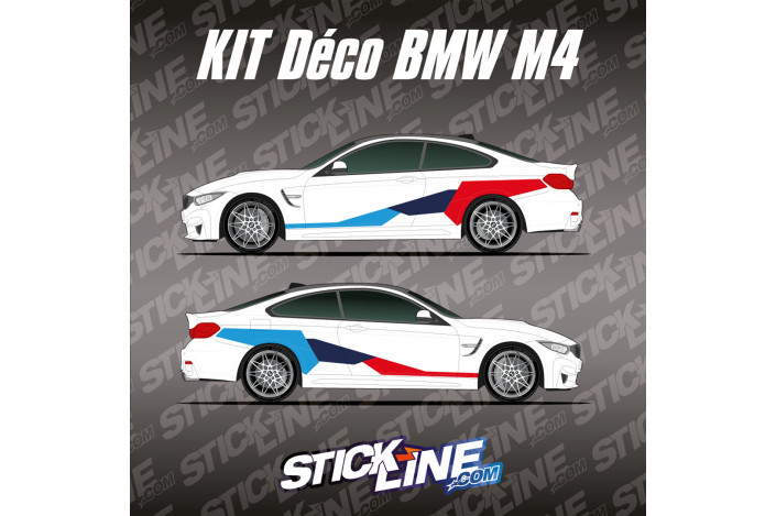KIT Déco BMW M4 Motorsport | Stickline Adhésifs
