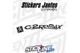 Stickers Jantes C2 R2 Max Orange | Stick Line