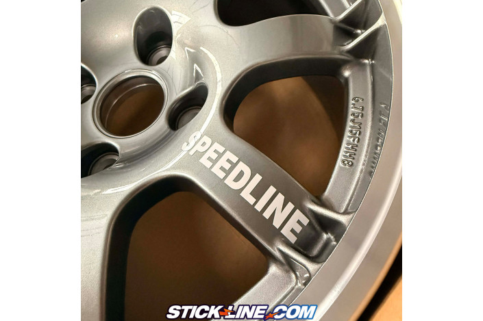 Stickers jantes Speedline PTS - SL434  | STICKLINE