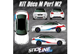 Kit Déco BMW M2 Style M Performance | Stickline Adhésifs
