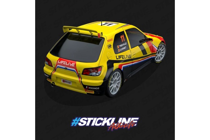 Kit Déco Peugeot 306 Kit Car Style Neuville | Stickline