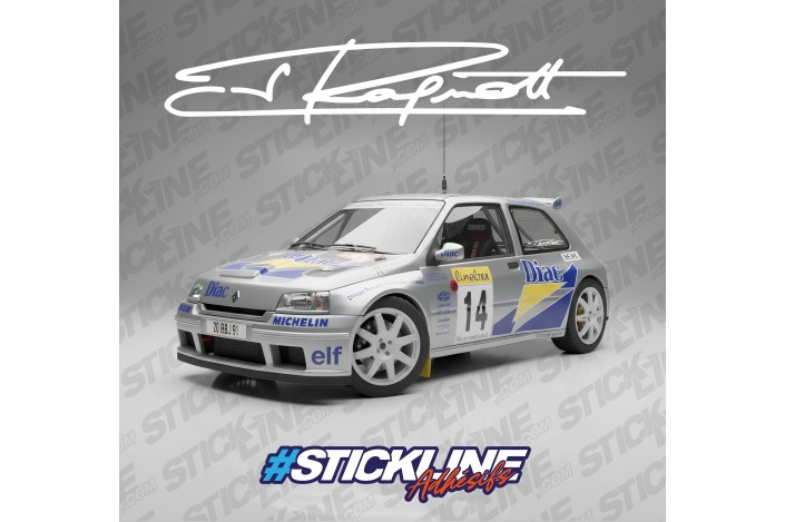 Sticker Signature Jean Ragnotti Officiel | Stickline