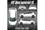 Kit déco Universel 15 Rallye – Personnalisation véhicule | Stick Line