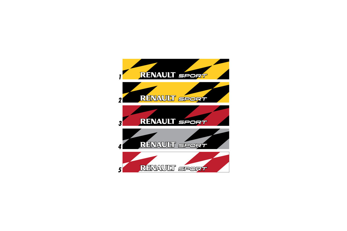 Bandeau de pare-brise Renault Sport - Stick Line
