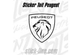 Sticker Toit Peugeot Sport 67x74cm – Stickline Adhésifs