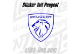 Sticker Toit Peugeot Sport 67x74cm – Stickline Adhésifs