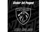 Sticker Toit Peugeot Sport 67x74cm – Stickline Adhésifs
