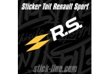 Sticker Toit Peugeot Sport 23x120cm | Stickline Adhésifs