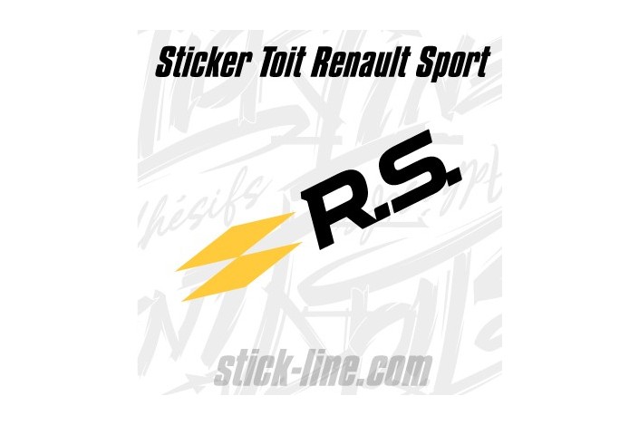Sticker Toit Peugeot Sport 23x120cm | Stickline Adhésifs