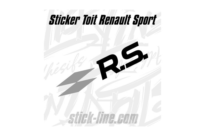 Sticker Toit Peugeot Sport 23x120cm | Stickline Adhésifs