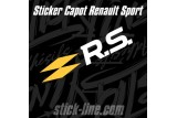 Sticker Capot Peugeot Sport 15x80 cm | Stickline Adhésifs