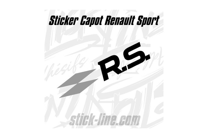 Sticker Capot Peugeot Sport 15x80 cm | Stickline Adhésifs