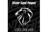 Sticker Toit Peugeot Sport 52x57cm – Stickline Adhésifs