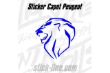 Sticker Toit Peugeot Sport 52x57cm – Stickline Adhésifs