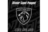 Sticker Toit Peugeot Sport 52x57cm Noir – Stickline Adhésifs