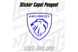 Sticker Toit Peugeot Sport 52x57cm Noir – Stickline Adhésifs