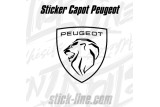 Sticker Toit Peugeot Sport 52x57cm Noir – Stickline Adhésifs