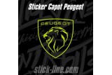 Sticker Toit Peugeot Sport 52x57cm Noir – Stickline Adhésifs