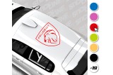 Sticker Toit Peugeot Sport 67x74cm – Stickline Adhésifs