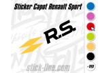 Sticker Capot Peugeot Sport 15x80 cm | Stickline Adhésifs