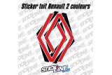 Sticker Toit Renault 2 couleurs 62x85cm – Stickline Adhésifs