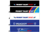 Bandeau de pare-brise Peugeot Talbot Sport & Peugeot Sport - Stick Line
