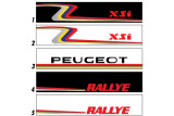 Bandeau de pare-brise Peugeot XSI & Rallye - Stick Line