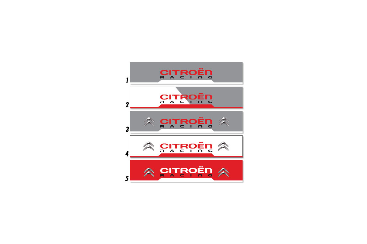 Bandeau de pare-brise Citroën Racing - Stick Line