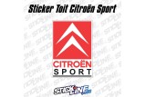 Sticker Toit Citroën Sport - 60x86cm – Stickline Adhésifs