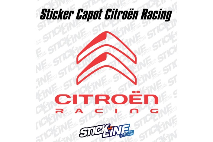 Sticker Toit Citroën Racing 70x56cm – Stickline Adhésifs