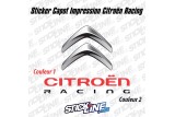 Sticker Capot Impression Citroën Racing - 60x48cm – Stickline Adhésifs