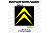 Sticker Capot Citroën 2 couleurs - 50x50cm – Stickline Adhésifs