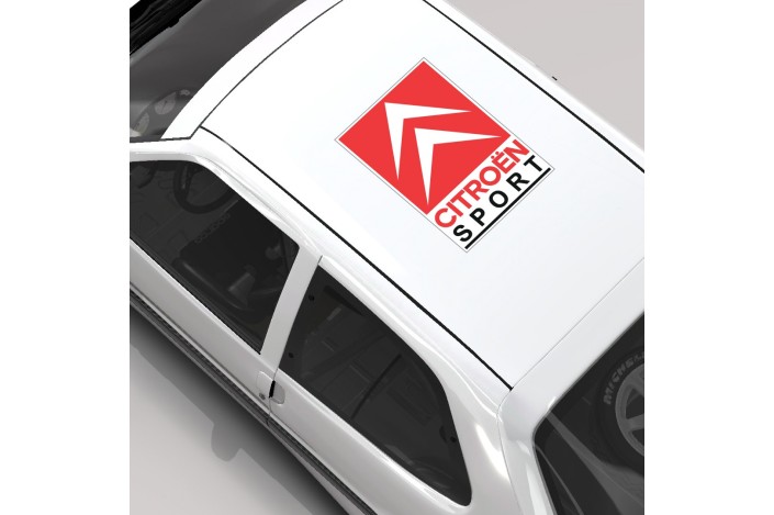 Sticker Toit Citroën Sport - 60x86cm – Stickline Adhésifs