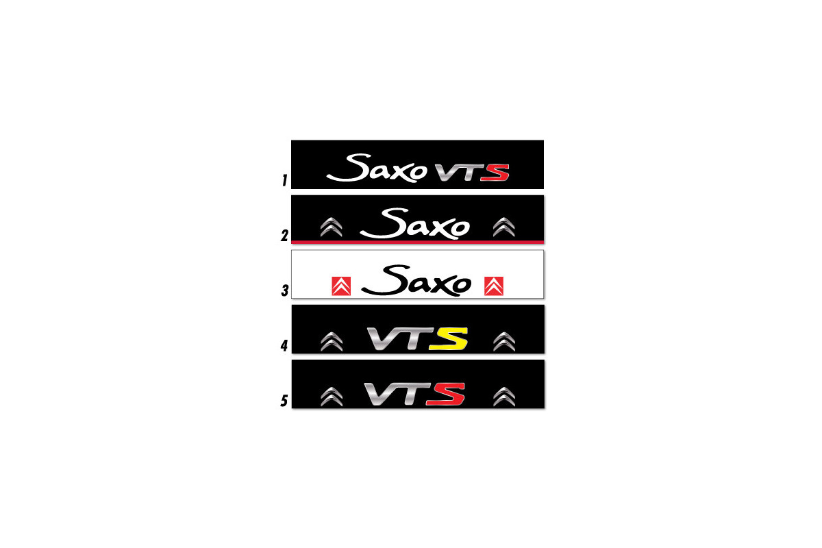 Bandeau de pare-brise Citroën Saxo VTS - Stick Line
