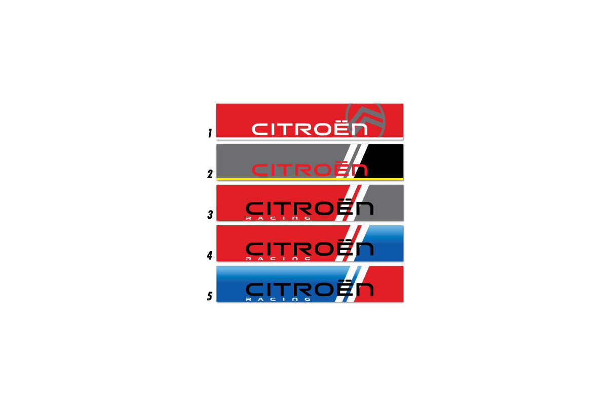 Bandeau de pare-brise Citroën - Stick Line