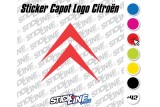 Sticker Capot Logo Citroën 50x50cm – Stickline Adhésifs
