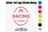 Sticker Toit Logo Citroën Racing 70x60cm – Stickline Adhésifs