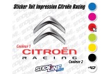 Sticker Toit Impression Citroën Racing - 70x56cm – Stickline Adhésifs