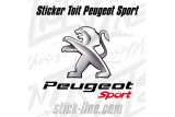 Sticker Toit Peugeot Sport 88x90cm – Stickline Adhésifs