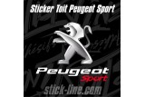 Sticker Toit Peugeot Sport 88x90cm – Stickline Adhésifs