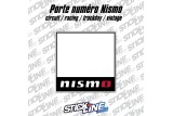 Porte numéro Nismo