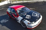 Porte numéro Circuit - Track Day - Honda Civic - Stickline Adhésifs